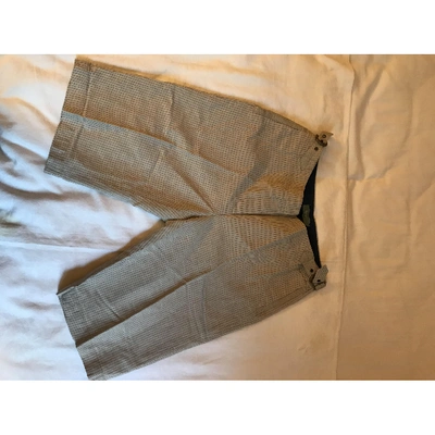 Pre-owned Hoss Intropia Beige Cotton Shorts