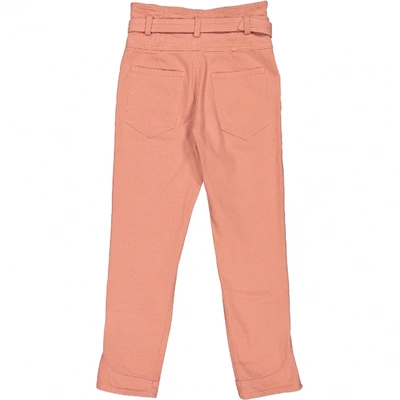 ISABEL MARANT Pre-owned Straight Jeans In Pink