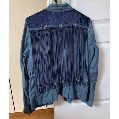 Pre-owned Project Foce Blue Cotton Jacket