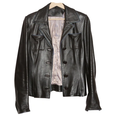 Pre-owned Jitrois Black Leather Jacket