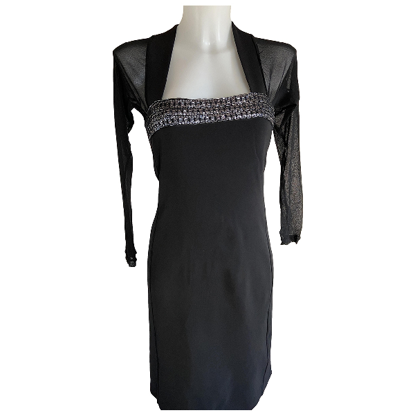 marella black and white dress