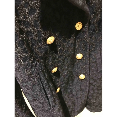 Pre-owned Band Of Outsiders Coat In Navy