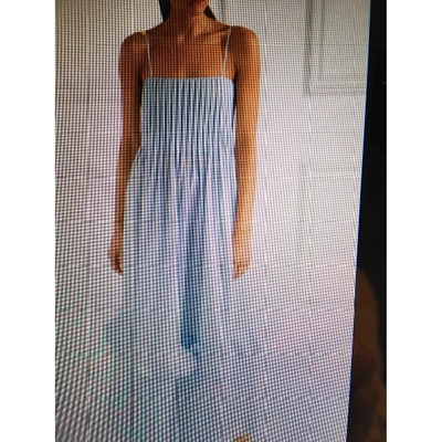Pre-owned Three Graces London Maxi Dress In Blue
