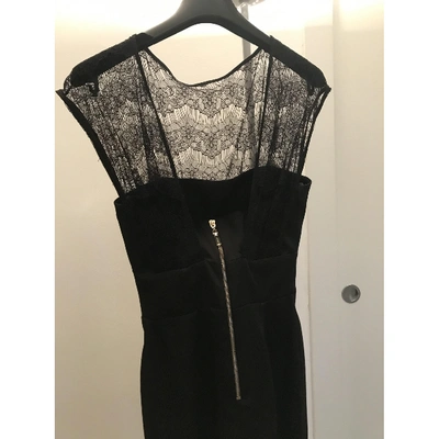 Pre-owned Mangano Mid-length Dress In Black