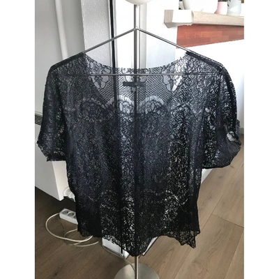 Pre-owned Joe's Lace Tunic In Black