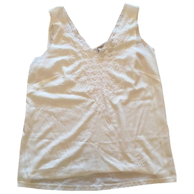 Pre-owned Pedro Del Hierro Vest In White