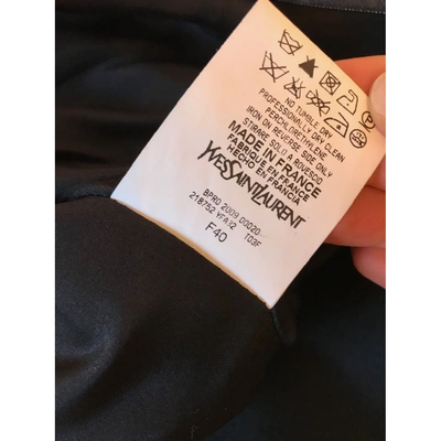 Pre-owned Saint Laurent Grey Wool Jumpsuit