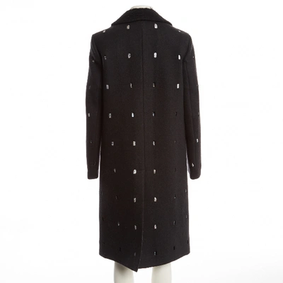 Pre-owned Marco De Vincenzo Wool Coat In Grey