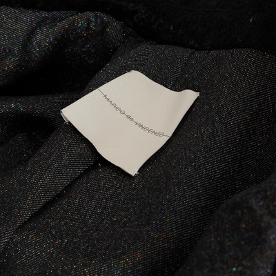 Pre-owned Marco De Vincenzo Wool Coat In Grey