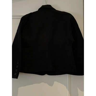 Pre-owned Sonia Rykiel Short Vest In Black