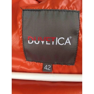 Pre-owned Duvetica Orange Coat