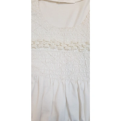 Pre-owned Chloé White Cotton Top