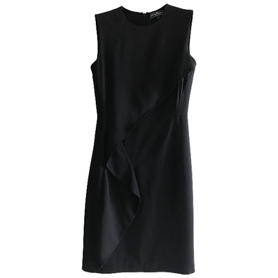 Pre-owned Ferragamo Black Silk Dress