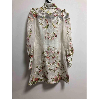 Pre-owned Zimmermann Linen Dresses In Other