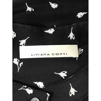 Pre-owned Liviana Conti Shirt In Black