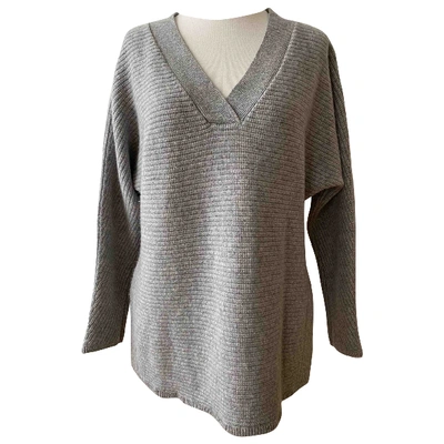 Pre-owned Vince Cashmere Jumper In Grey