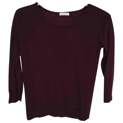Pre-owned Eres Burgundy Cashmere Knitwear