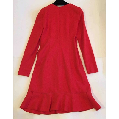 Pre-owned Emilio Pucci Wool Dress In Red