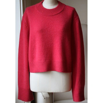 Pre-owned Co Pink Cashmere Knitwear