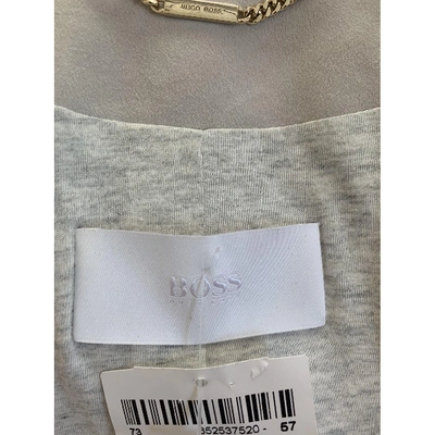 Pre-owned Hugo Boss Jacket In Beige