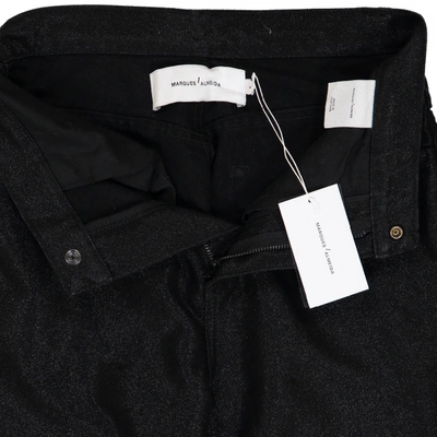 Pre-owned Marques' Almeida Trousers In Black