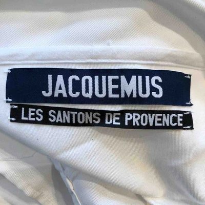 Pre-owned Jacquemus Les Santons De Provence White Cotton  Top