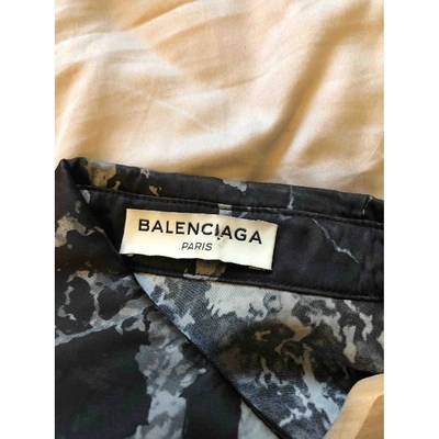 Pre-owned Balenciaga Grey  Top