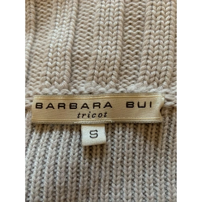 Pre-owned Barbara Bui Wool Coat In Grey