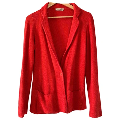 Pre-owned Bruno Manetti Red Cotton Jacket