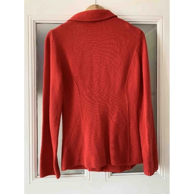 Pre-owned Bruno Manetti Red Cotton Jacket