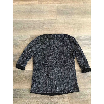 Pre-owned Theory Metallic Glitter Jacket