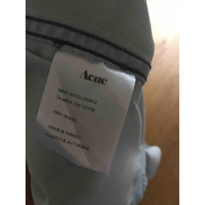 Pre-owned Acne Studios Shirt In Blue