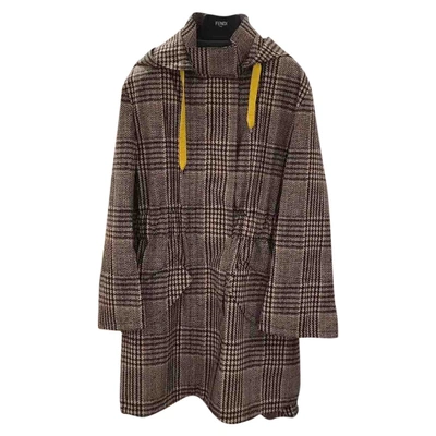 Pre-owned Fendi Multicolour Cotton Coat