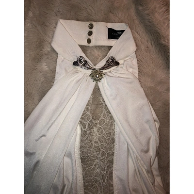 Pre-owned Elisabetta Franchi White  Top