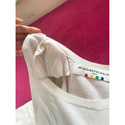 Pre-owned Jc De Castelbajac Sweatshirt In White