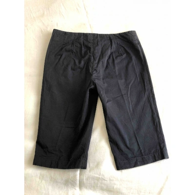Pre-owned Marni Black Cotton Shorts