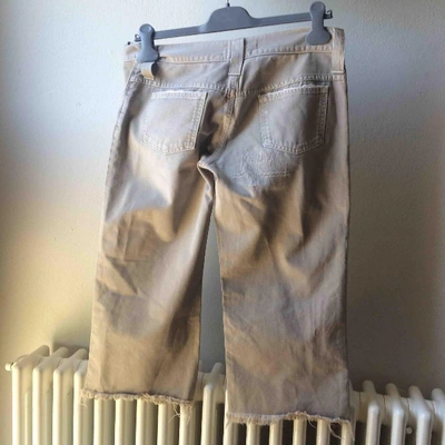 Pre-owned Dolce & Gabbana Short Pants In Beige