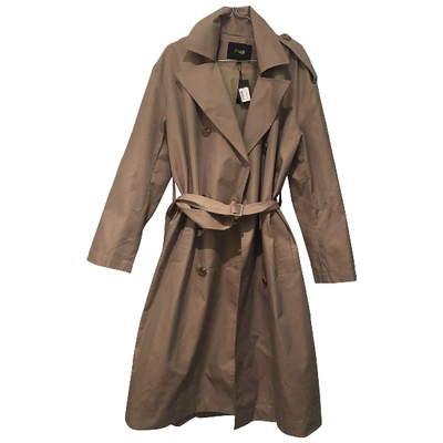 Pre-owned Maje Beige Trench Coat