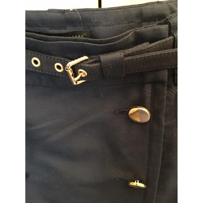 Pre-owned Marc By Marc Jacobs Mid-length Skirt In Navy