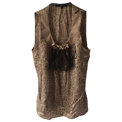 Pre-owned Elisabetta Franchi Silk Camisole In Other