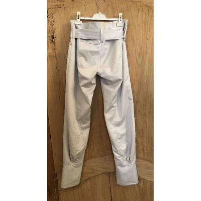 ESSENTIEL ANTWERP Pre-owned Large Trousers In Grey