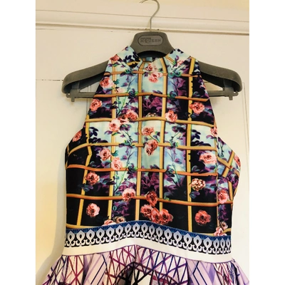 Pre-owned Mary Katrantzou Silk Mid-length Dress In Multicolour