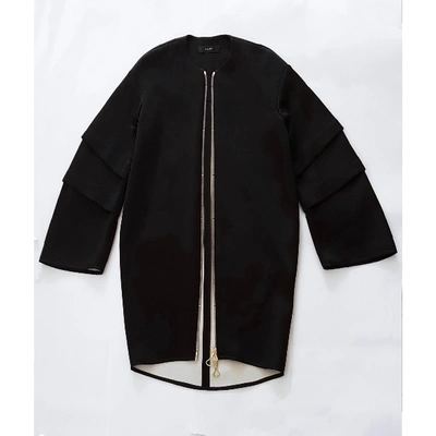 Pre-owned Ellery Coat In Black