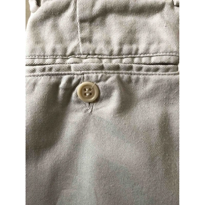 Pre-owned Aspesi Ecru Cotton Shorts