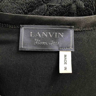 Pre-owned Lanvin Black Wool  Top