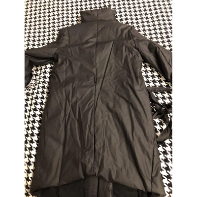 Pre-owned Lost & Found Trench Coat In Black