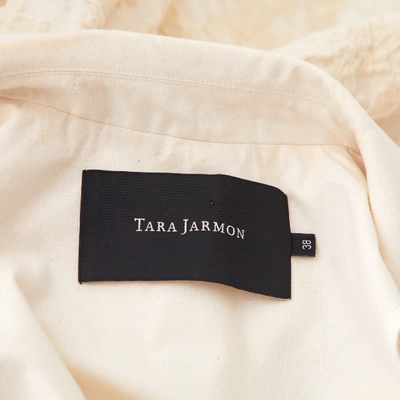 Pre-owned Tara Jarmon Jacket In Ecru