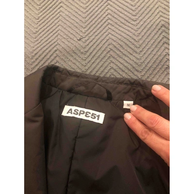 Pre-owned Aspesi Short Vest In Khaki