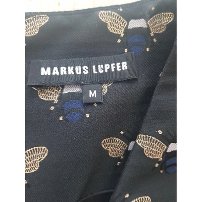 Pre-owned Markus Lupfer Dress In Black