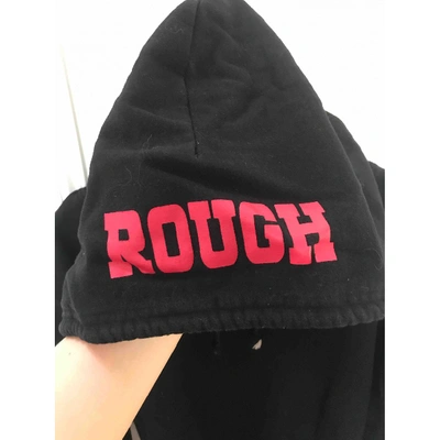 Pre-owned Rough Studios Black Cotton Knitwear